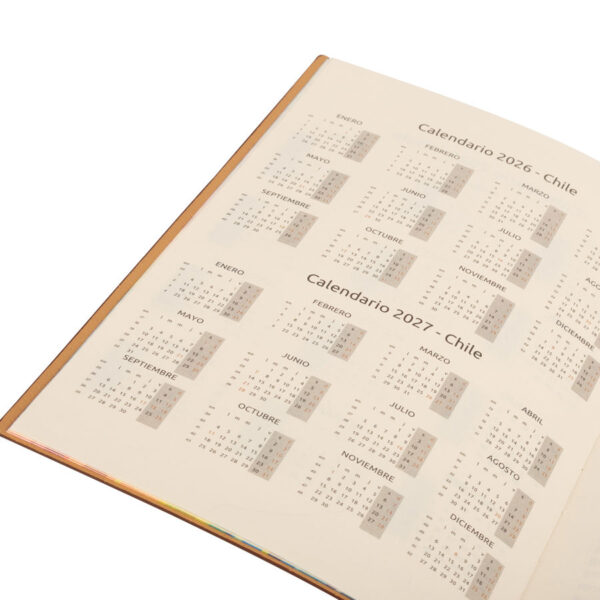 Agenda - Memo - Calendario "THOMSON" de Eco-Cuero - Imagen 6