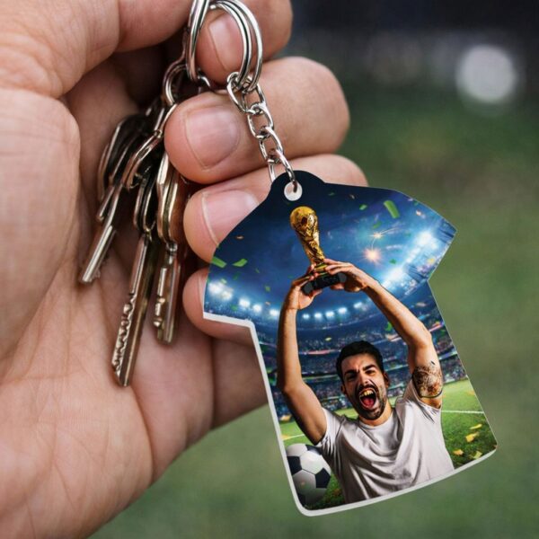 Llavero Acrílico Blanco Sublimable Camiseta NI20 - Imagen 6