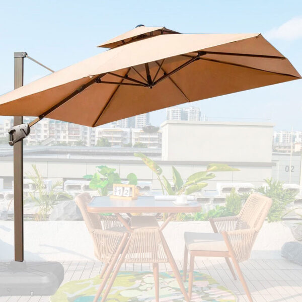 Quitasol WINDPROOF - UV - LED de 3x3M - Imagen 7