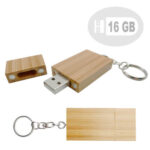 Pendrive Bamboo Llavero PD26