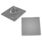 Piocha Broche Cuadrado Plateado (Pins)