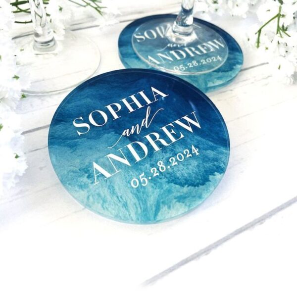 Posavaso Acrílico Blanco Sublimable Redondo PO20 - Imagen 6