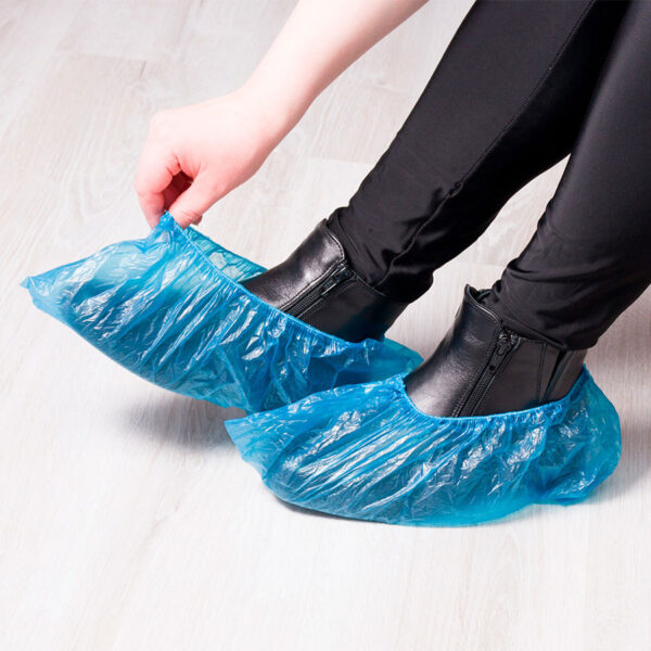 Set de 100 bolsas Cubre-Calzado de plástico PE - Imagen 5
