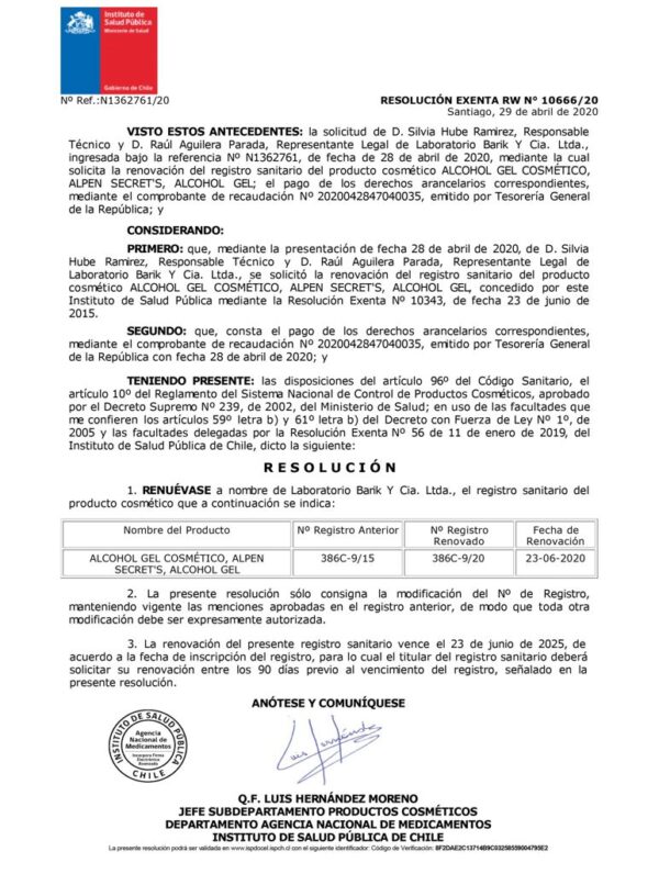 Alcohol Gel 500 ml. - Imagen 6