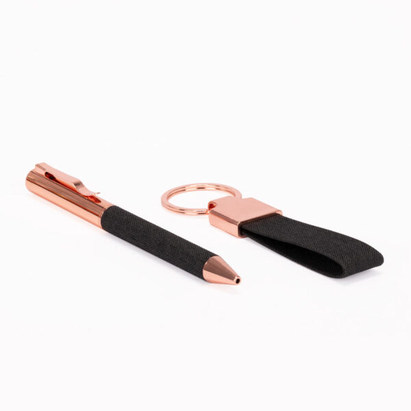 Set de Regalo "MINE" negro con detalles encobrizados. - Imagen 5