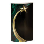 Acrílico Láser Estrella Verde SKU 14