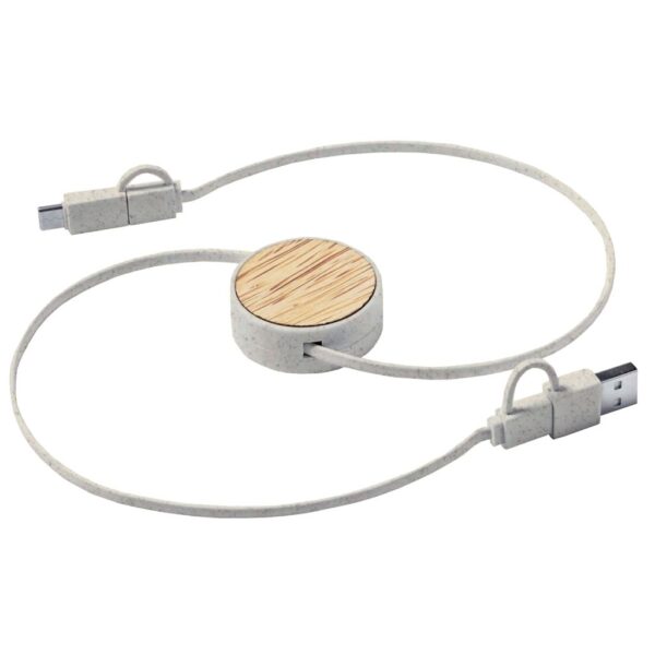 Cable Conector Multicargador Bamboo T61 - Imagen 9