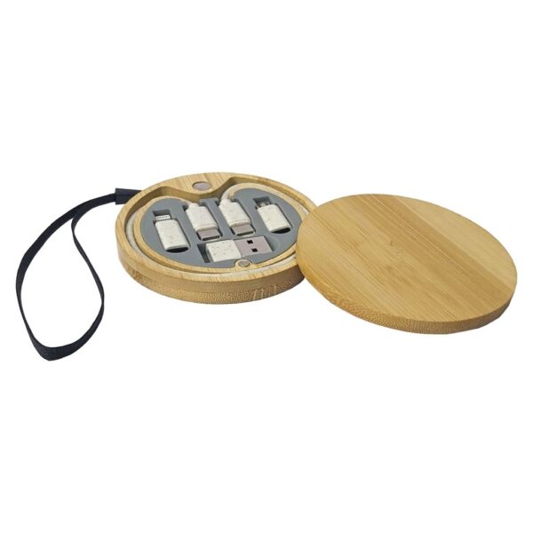 Cable Conector Multicargador de Bamboo T63 - Imagen 7