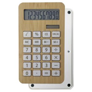 Calculadora Solar 10 dígitos Bamboo T75