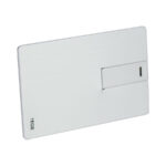 USB Pendrive 16GB Credit Card plateado.