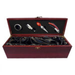 Set de Vino Caoba Deluxe W22