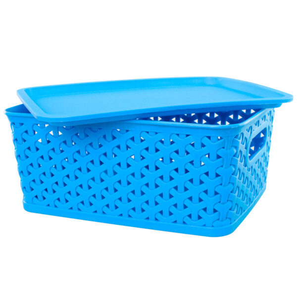 Canasto plástico 5 lt con tapa - Imagen 5