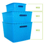 Canasto plástico 5 lt con tapa