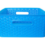 Canasto plástico 15 lt con tapa