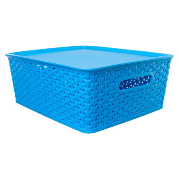 Canasto plástico 15 lt con tapa - Imagen 6