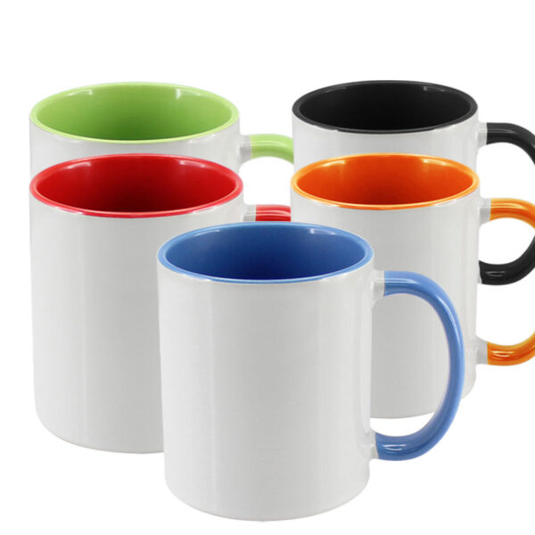 Tazón Cerámico Bicolor 350cc para Sublimación - Imagen 6