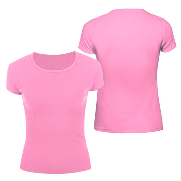 Polera Manga Corta Algodón Mujer - Imagen 7