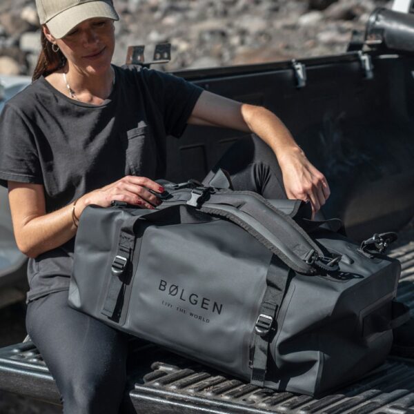 Bolso Duffel 50L Palau - Black (Muestra) - Imagen 6