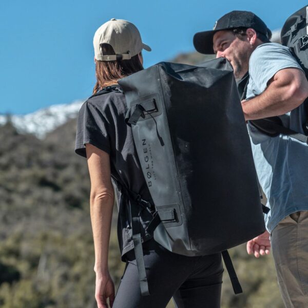 Bolso Duffel 50L Palau - Black (Muestra) - Imagen 8