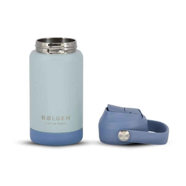 Botella Insulada Kids 355 ml - Pale Mint/Light Blue (Muestra) - Imagen 5
