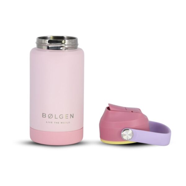 Botella Insulada Kids 355 ml - Pale Rose/Pink (Muestra) - Imagen 7