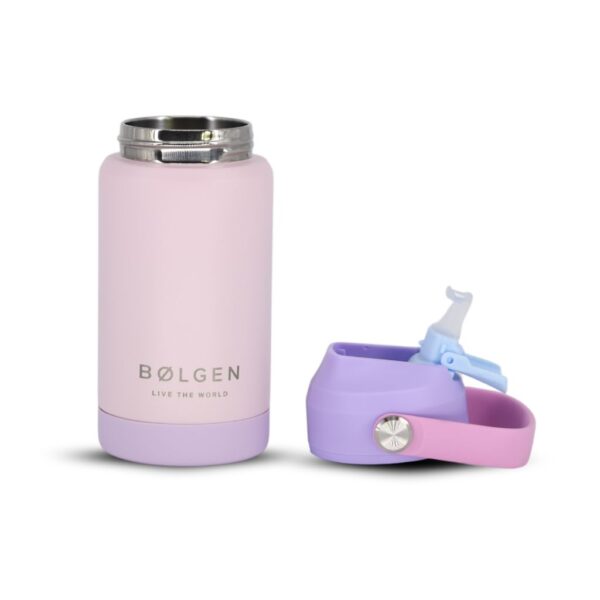 Botella Insulada Kids 355 ml - Pale Rose/Lilac (Muestra) - Imagen 5