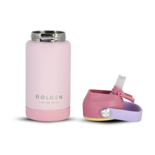 Botella Insulada Kids 355 ml - Pale Rose/Pink (Muestra) - Imagen 8