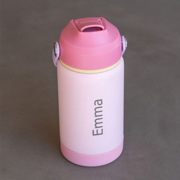 Botella Insulada Kids 355 ml - Pale Rose/Pink (Muestra) - Imagen 5