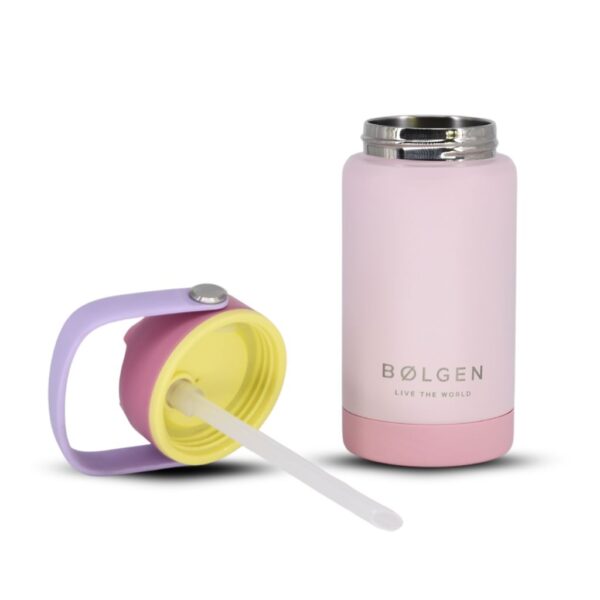Botella Insulada Kids 355 ml - Pale Rose/Pink (Muestra) - Imagen 9