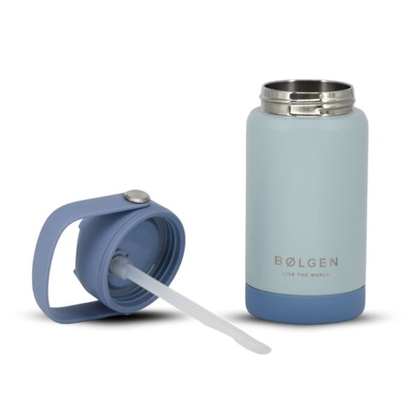 Botella Insulada Kids 355 ml - Pale Mint/Light Blue (Muestra) - Imagen 7
