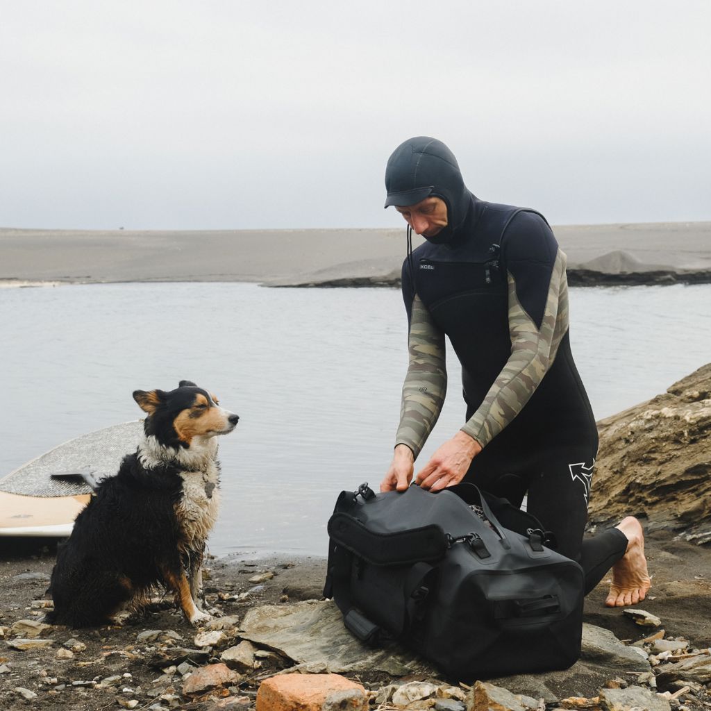 Bolso Duffel 50L Palau - Black (Muestra) - Imagen 3