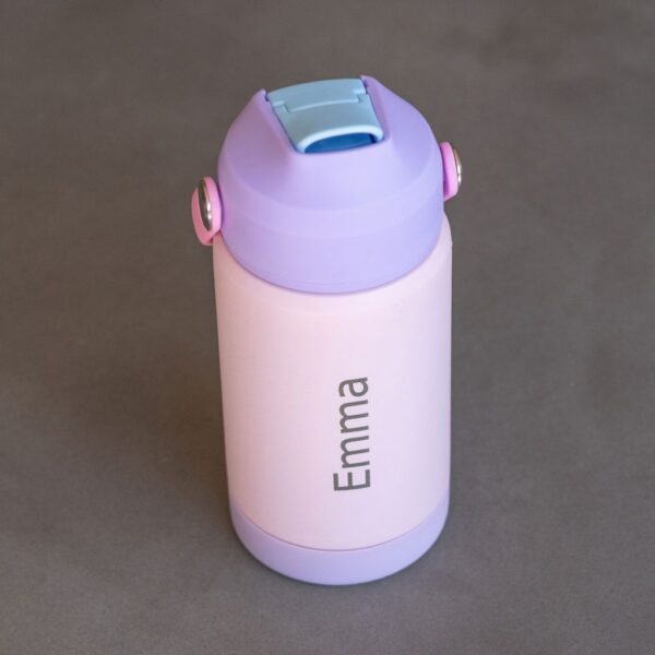 Botella Insulada Kids 355 ml - Pale Rose/Lilac (Muestra) - Imagen 10