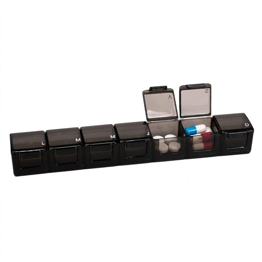 Pastillero Plástico 7 días "TREN" - Imagen 3