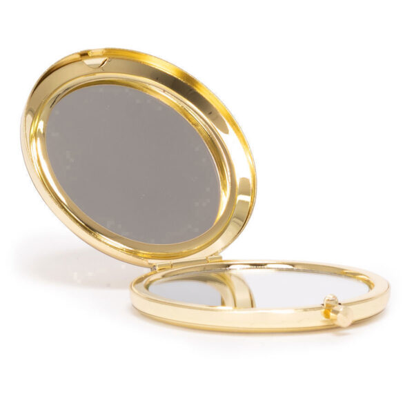 Espejo metálico doble con aumento "BARDOT". - Imagen 5