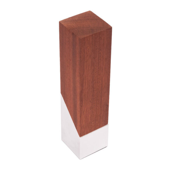 Bloque Trofeo de Acero y Madera "LUKAS" - Imagen 6