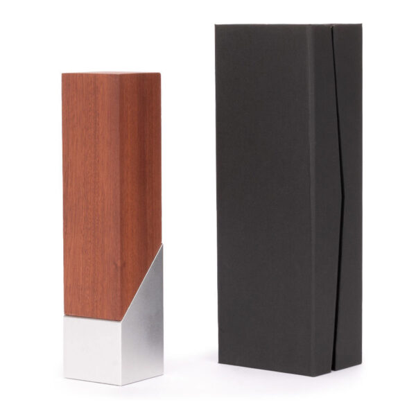 Bloque Trofeo de Acero y Madera "LUKAS" - Imagen 7