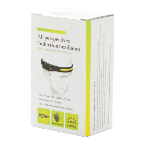 USB Linterna LED cabeza con Súper-Brillo - Imagen 8