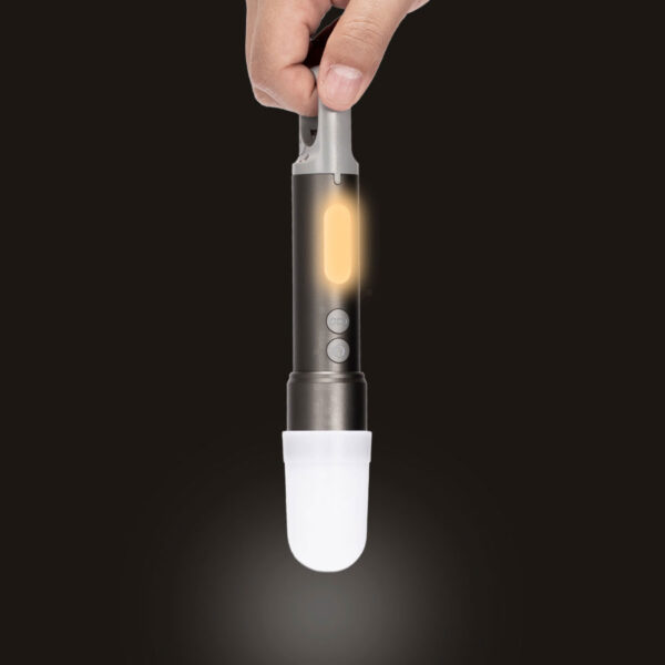 USB Linterna Táctica y lámpara recargable "HOOK" 15-en-1 - Imagen 10