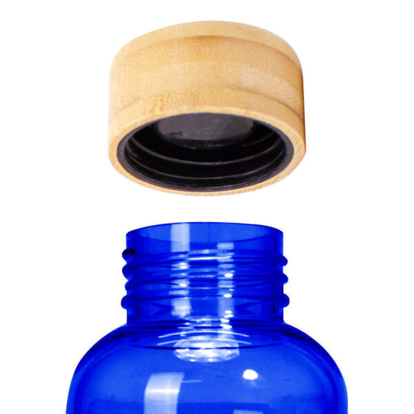 Botella PET tapa bamboo "AINOA" 550cc - Imagen 6