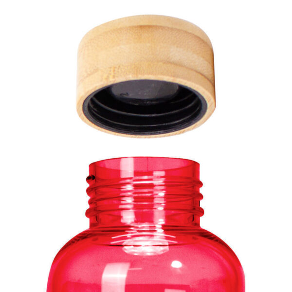 Botella PET tapa bamboo "AINOA" 550cc - Imagen 10