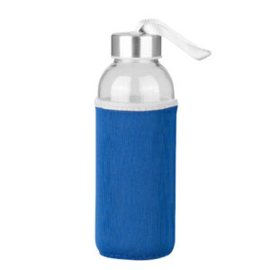 Botella de Vidrio Silica con funda de Neopreno 440cc