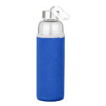 Botella de Vidrio Borosilicato con Funda de Neopreno 580cc