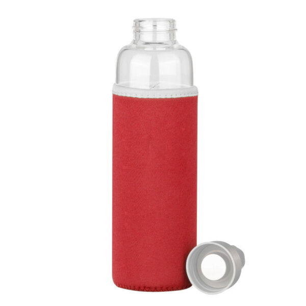 Botella de Vidrio Borosilicato con Funda de Neopreno 580cc - Imagen 5