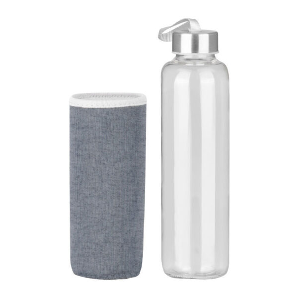 Botella de Vidrio Borosilicato con Funda de Neopreno 580cc - Imagen 9