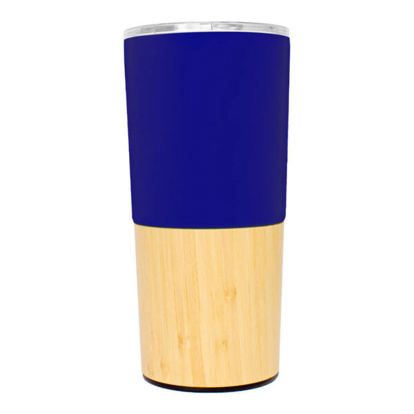 Mug metálico/bamboo "AURUS" 500cc - Imagen 5