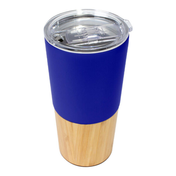 Mug metálico/bamboo "AURUS" 500cc - Imagen 6