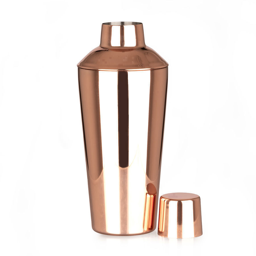 Botella - Coctelera Encobrizada con Filtro 700cc