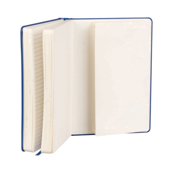 Cuaderno "ROMA" con tapa dura de Eco-Cuero y 196 hojas. - Imagen 6