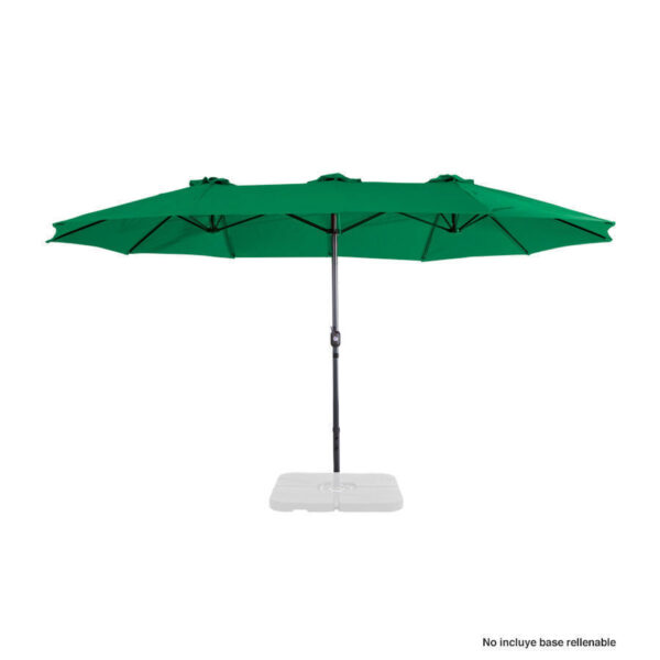 Quitasol ovalado "Twins" 4.55x2.7M - Imagen 7