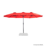 Quitasol ovalado "Twins" 4.55x2.7M